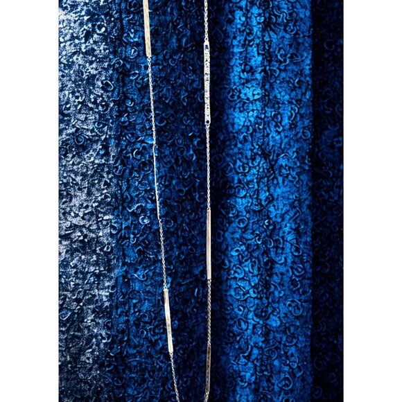 Vintage Silpada "Fine Lines" Necklace.925 Engraved and Hammered Silver N3020 - Picture 9 of 9